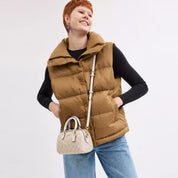 Coach Outlet Mini Rowan Crossbody Bag In Signature Canvas