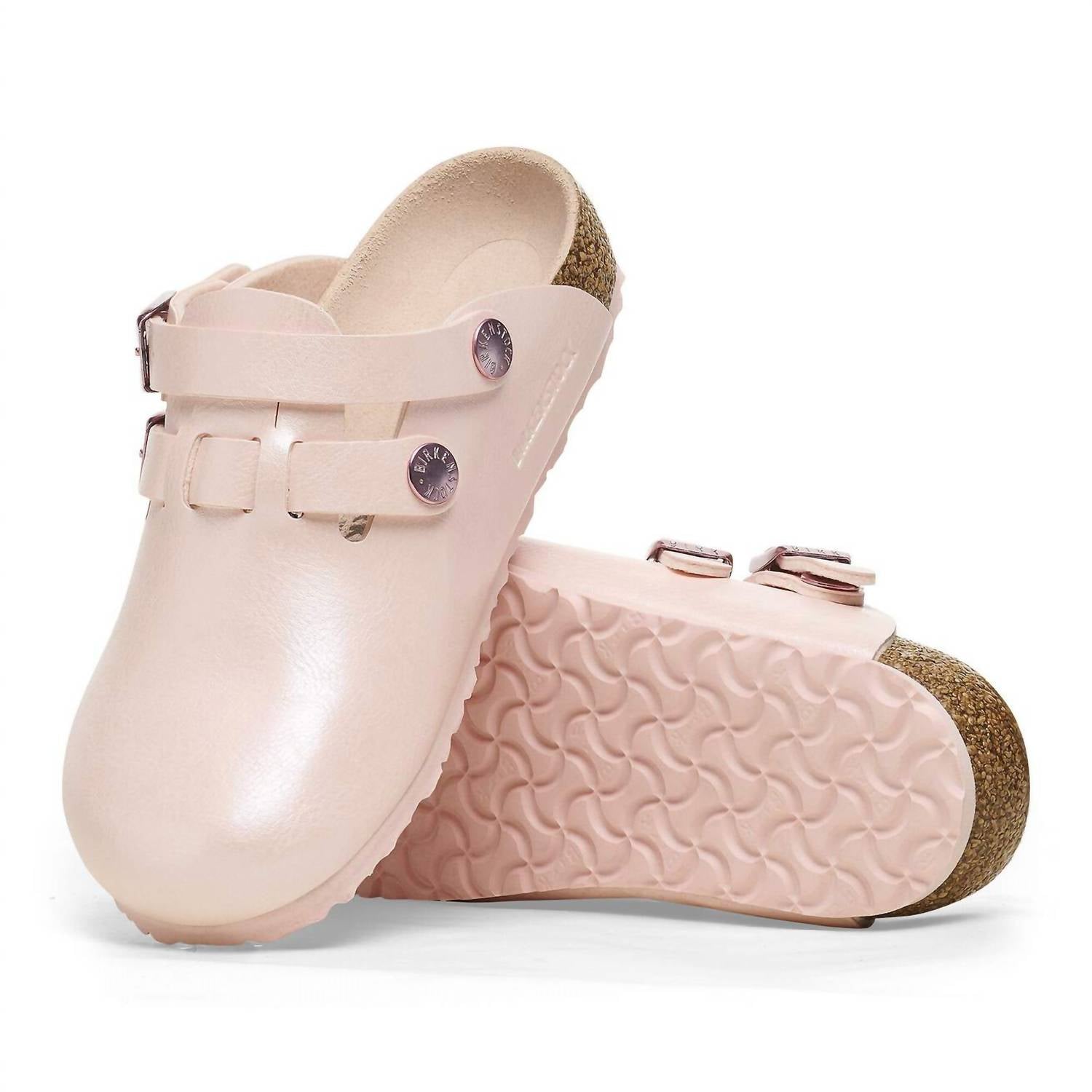Kids Kay Comfort Clogs In Graceful Light Rose
