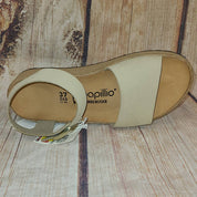 Women's Glenda Nubuck Leather Sandal In Sandcastle