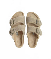 Women Arizona Shearling Sandal In Taupe