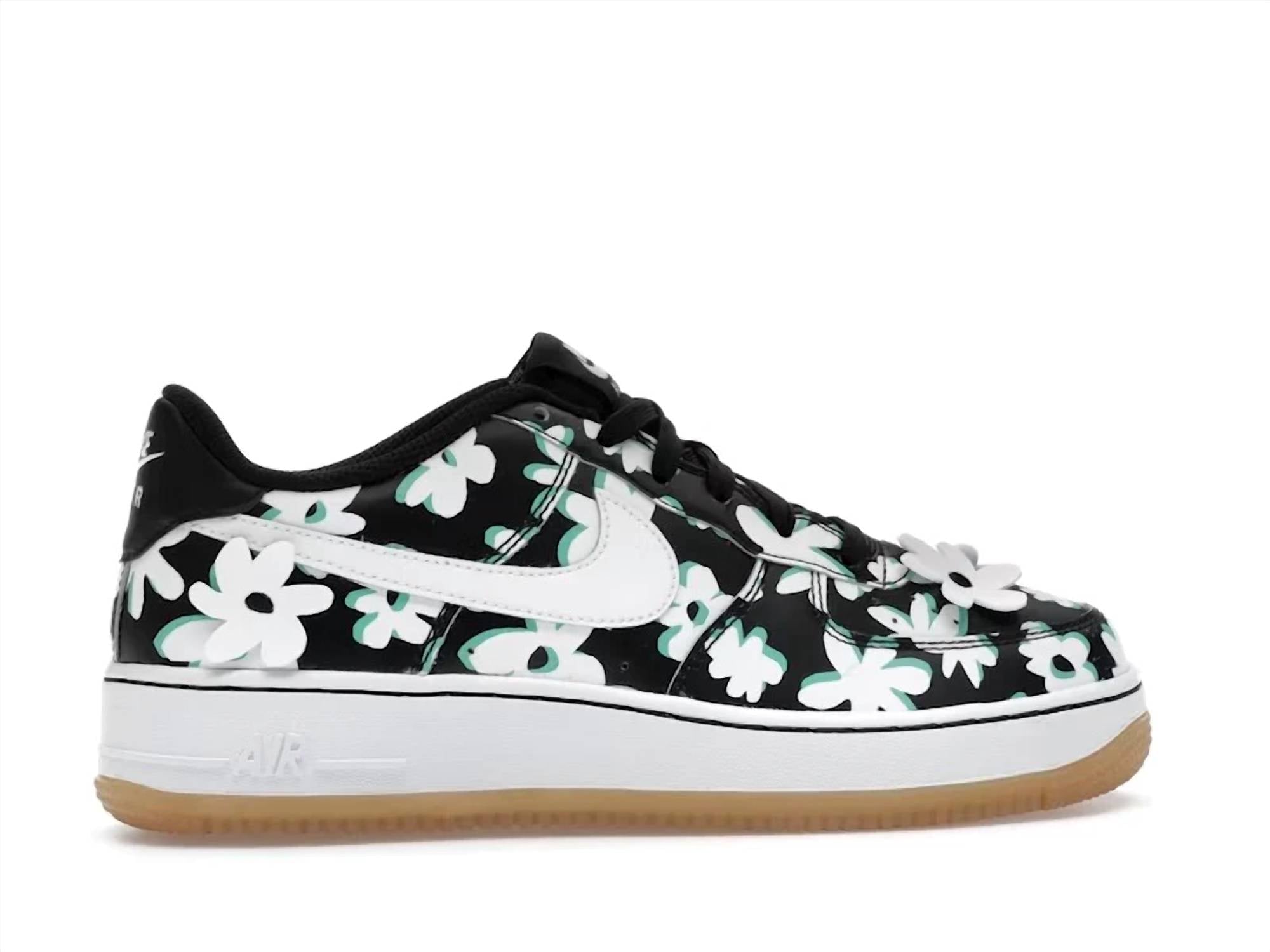 Women's Air Force 1 Lv8 Floral Leather Sneakers In Multi