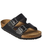 Birkenstock Men's Arizona Soft Footbed Smooth Leather Sandal