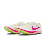 Unisex Zoomx Dragonfly Track Shoes In Sail Fierce Pink