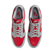 Men's Nike Dunk Low QS Varsity Red / Silver - White FQ6965-600