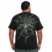 Sb Spider Crewneck T-Shirt In Black