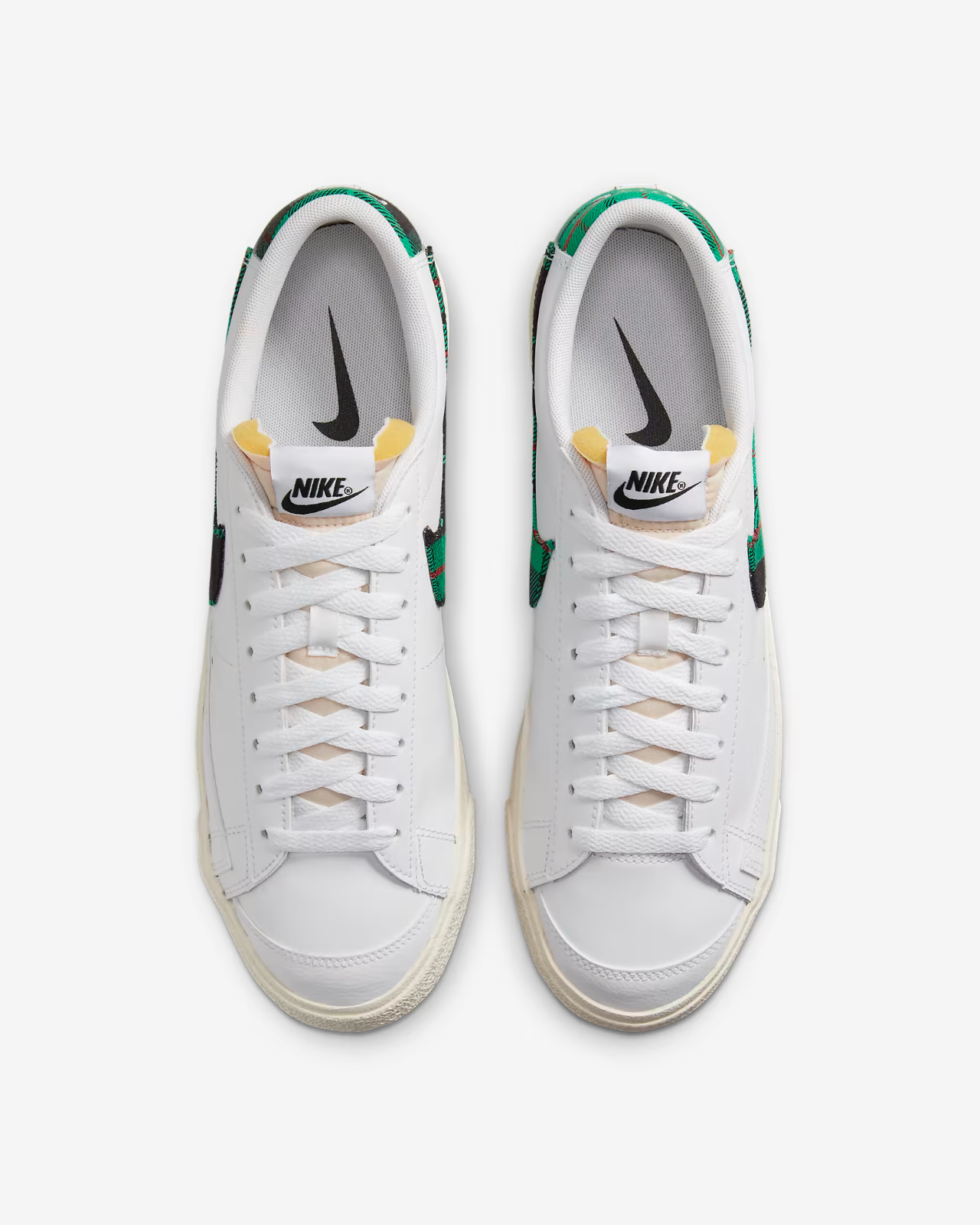Men's Nike Blazer Low '77 Premium DV0801-100 Sneaker White Leather Casual Shoes