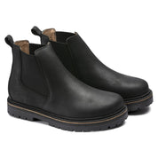 Birkenstock Stalon Ii 1017318 Boots 5-Black Leather Chelsea JZZ1117