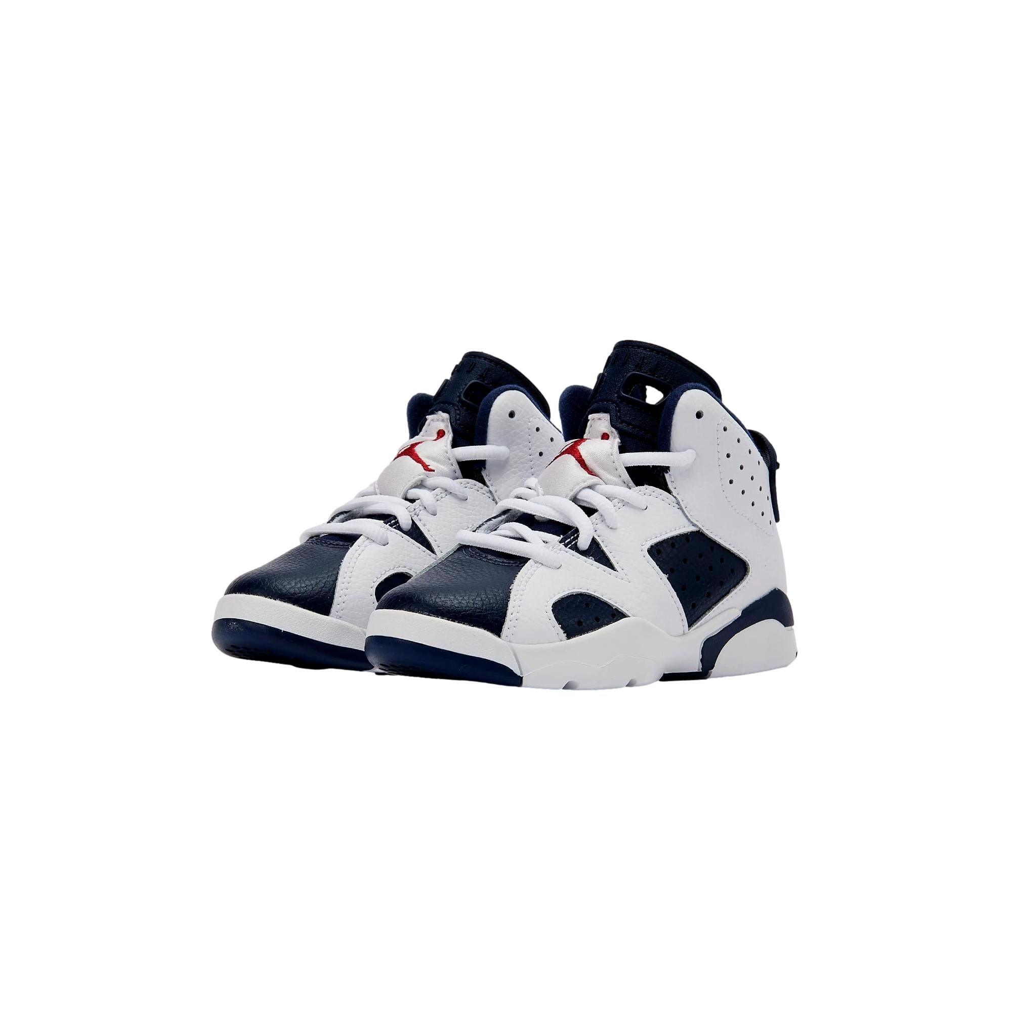 Pre-School Nike Jordan 6 Retro White/Varsity Red DV3605-164