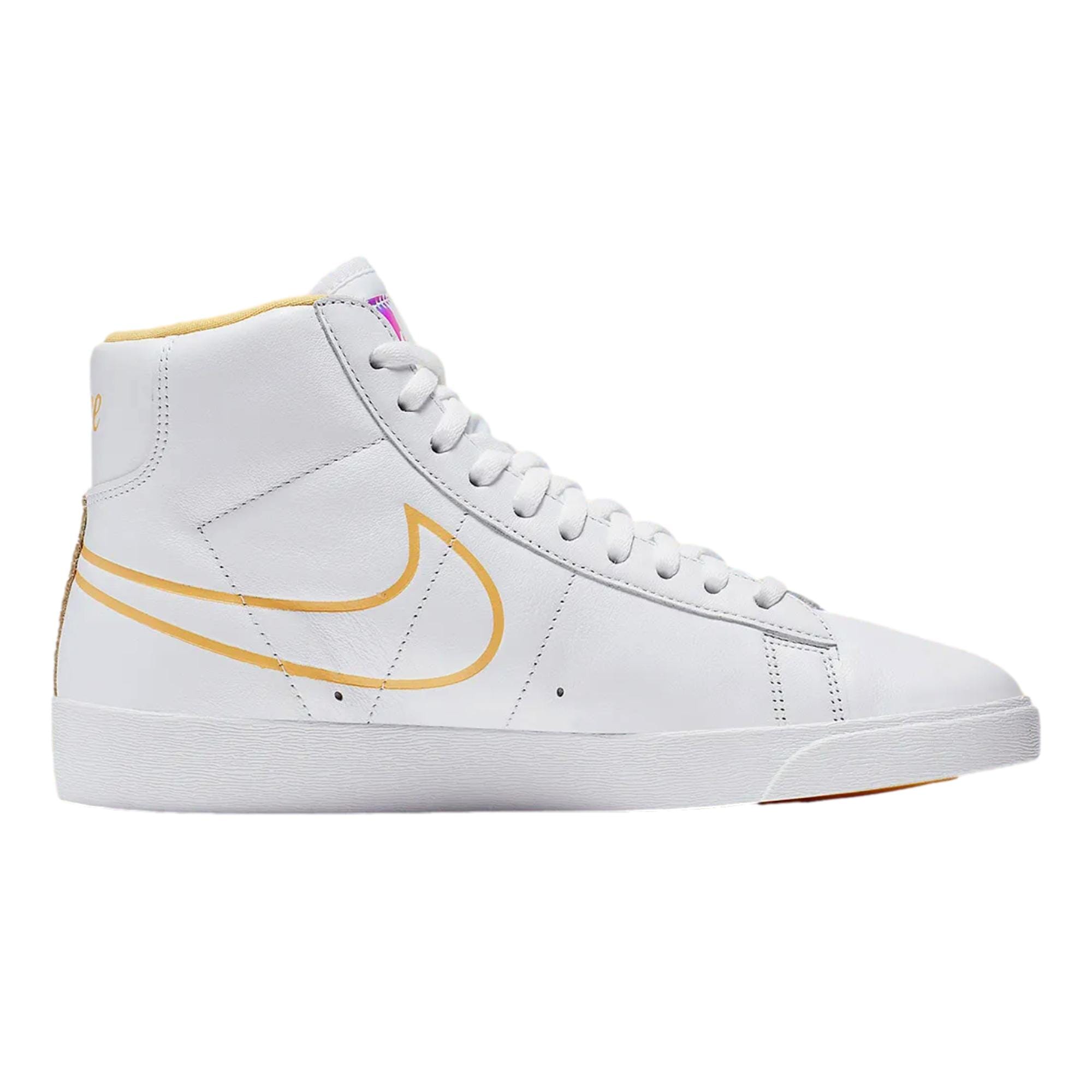 Women's Nike Blazer Mid White/Clear-Topaz Gold CJ3643-100