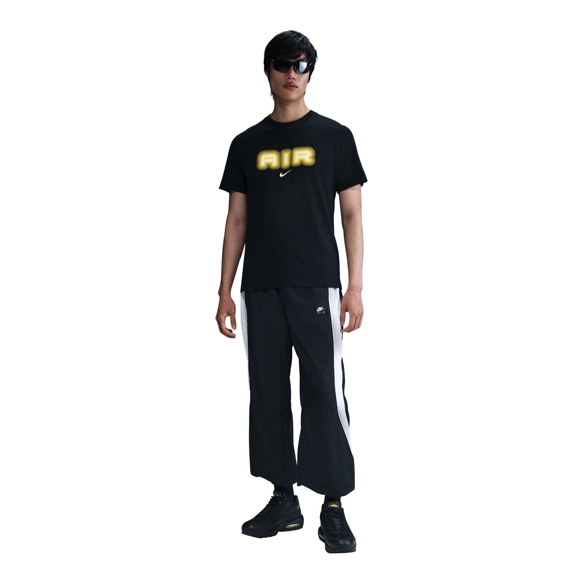 MENS NIKE AIR GRAPHIC T SHIRT_BLACK/BLACK
