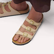 Women's Florida Flowers Sandal In Sandcastle
