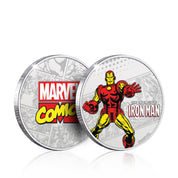 Fanattik Marvel Limited Edition .999 Silver Plated Iron Man Collectible Coin