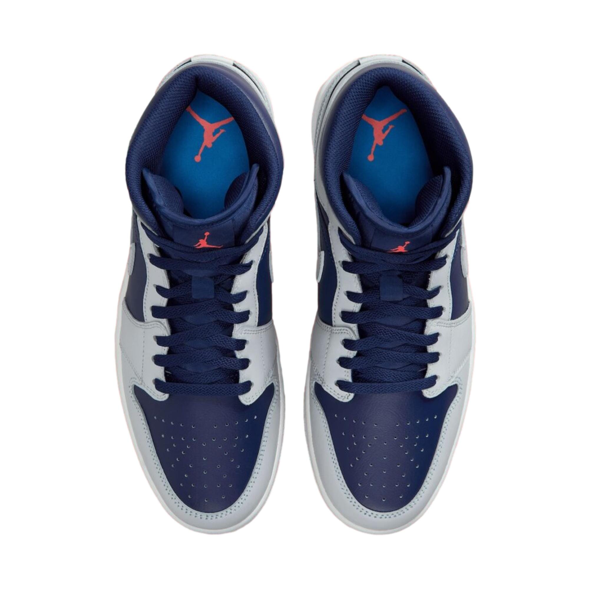Nike Air Jordan 1 Mid Blue Void / Pure Platinum  DQ8426-403 Men's