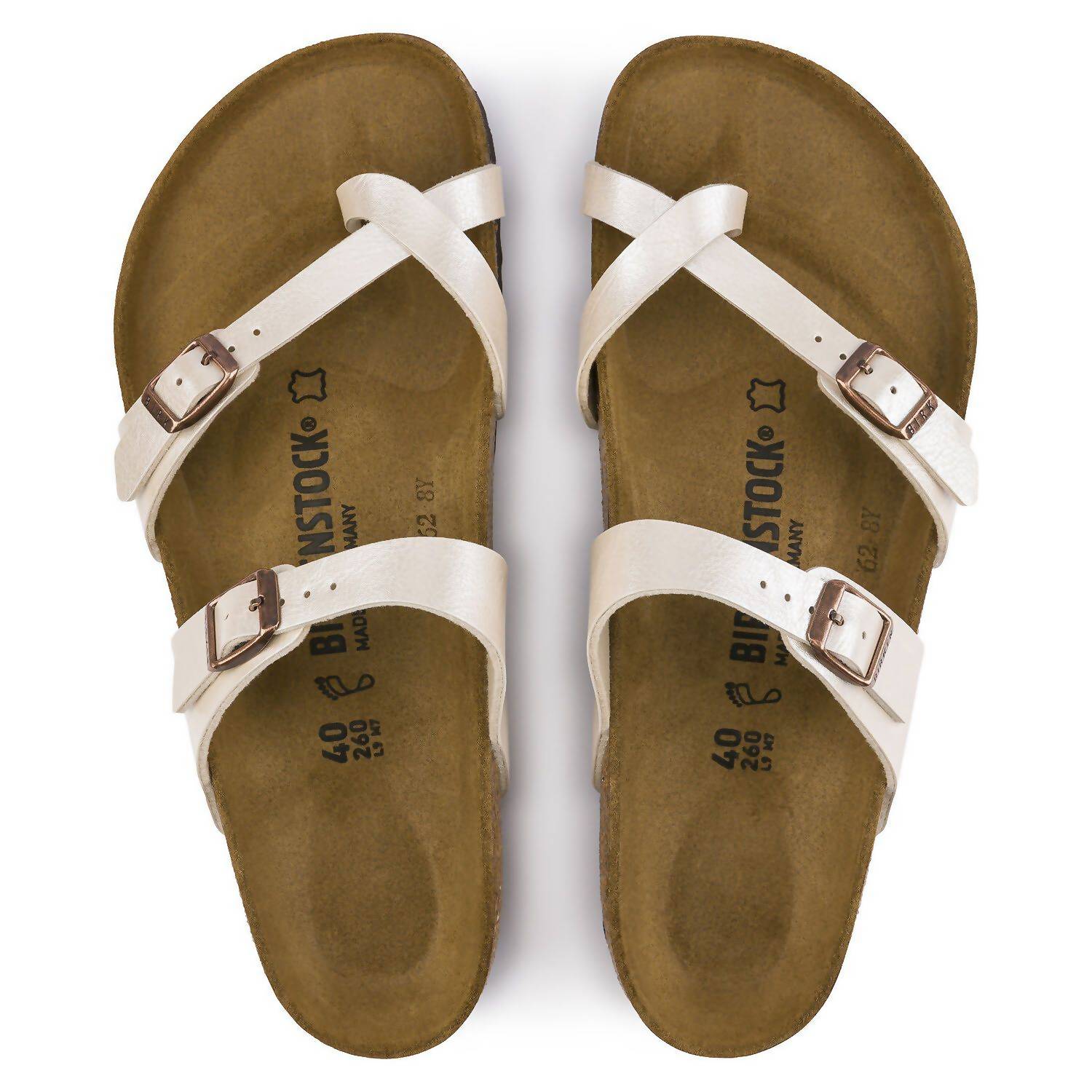 Women's Mayari Birko-Flor Sandal In Graceful Antique Lace