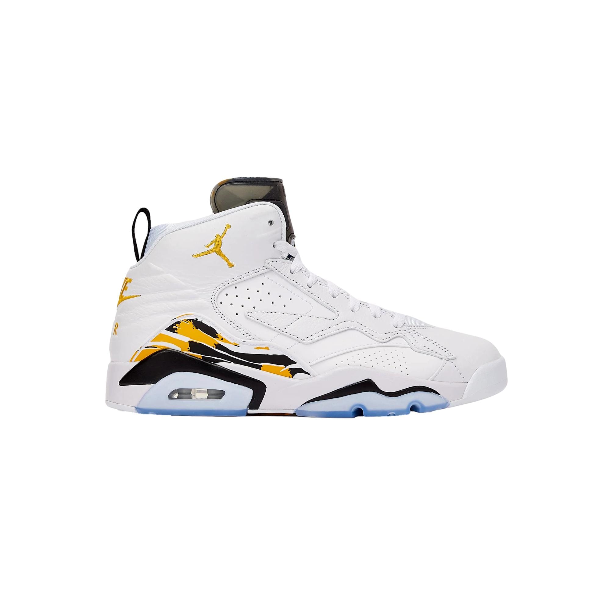 Men's Nike Jordan MVP White/Yellow Ochre-Black DZ4475-107