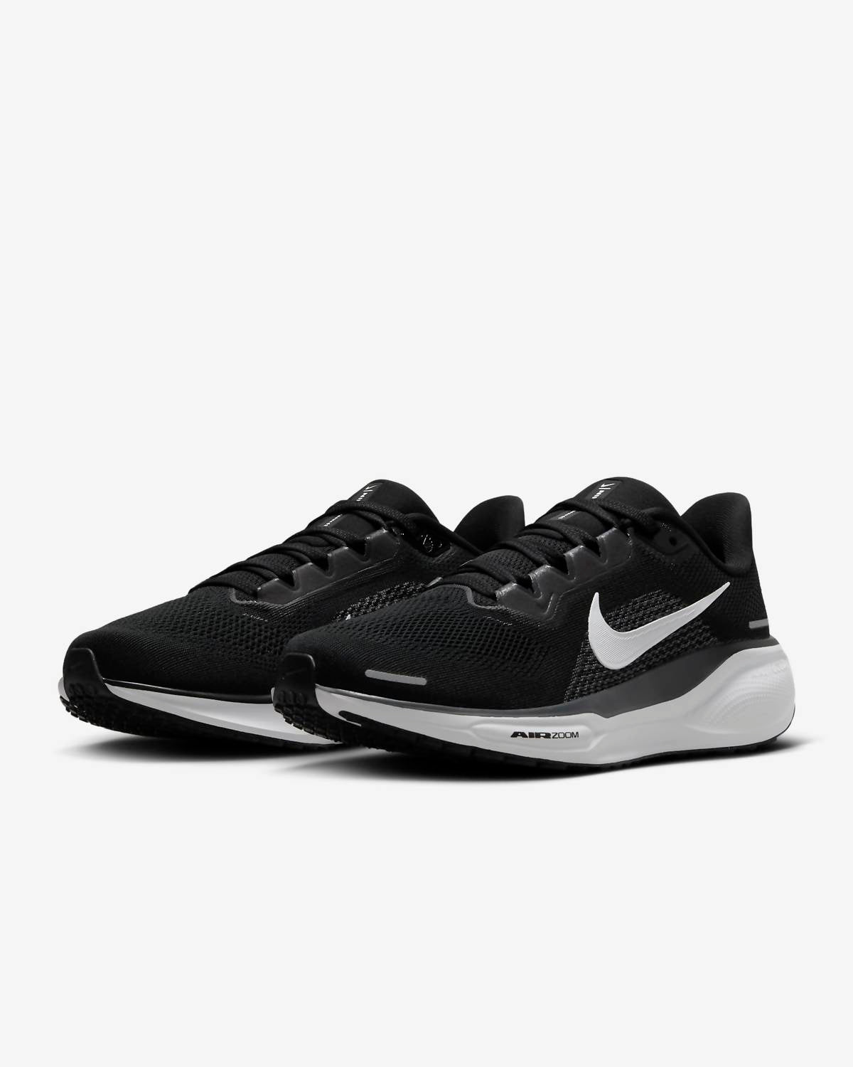 Women's Pegasus 41 Road Running Shoes In Black/anthracite/white