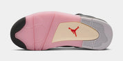 Big Kid's Air Jordan 4 Retro Comic Off White/Anthracite/Neutral Grey/Fire Pink/Light Arctic Pink/Muslin IO2361-100