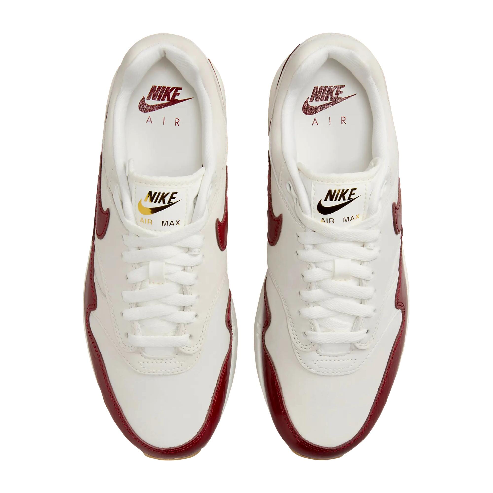 Women's Nike Air Max 1 LX Sail/Team Red-Sail FJ3169-100