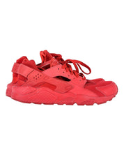 Nike Air Huarache Triple Red Sneakers in Red Rubber