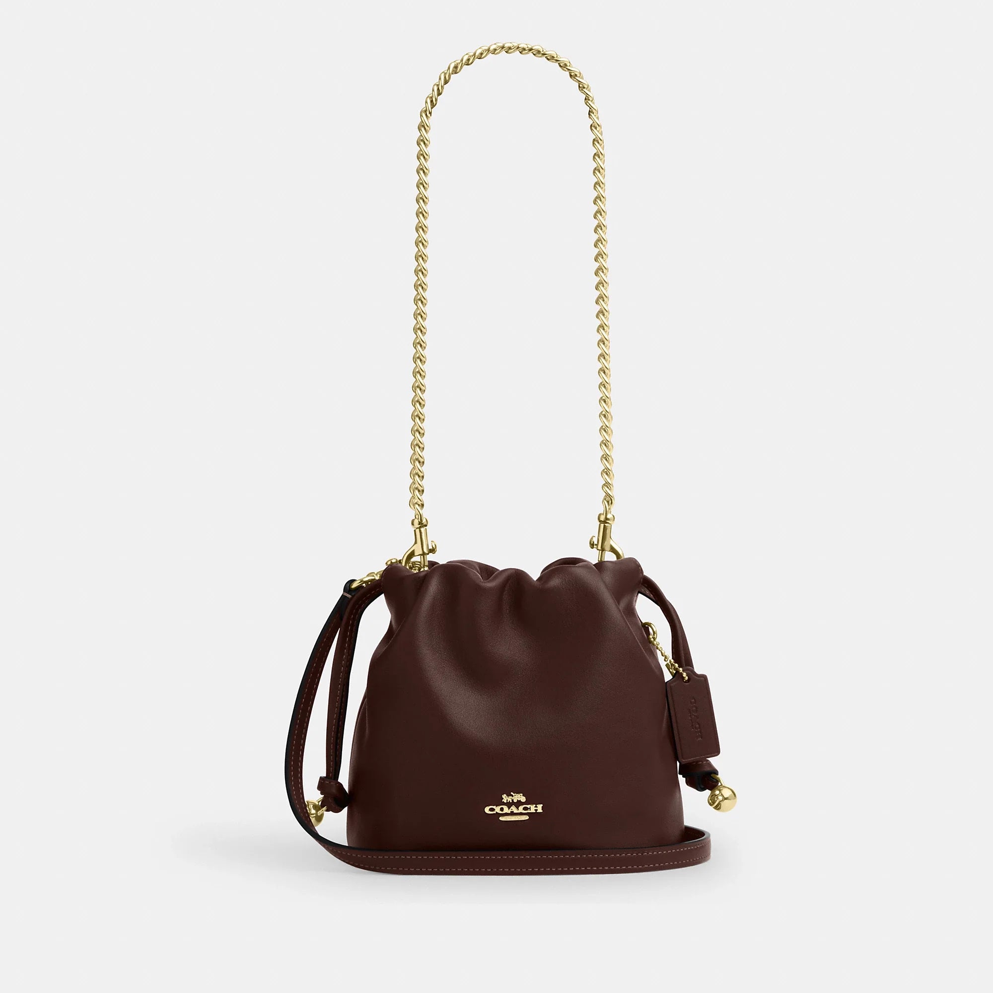 Coach Outlet Faye Mini Drawstring Bag With Ruching