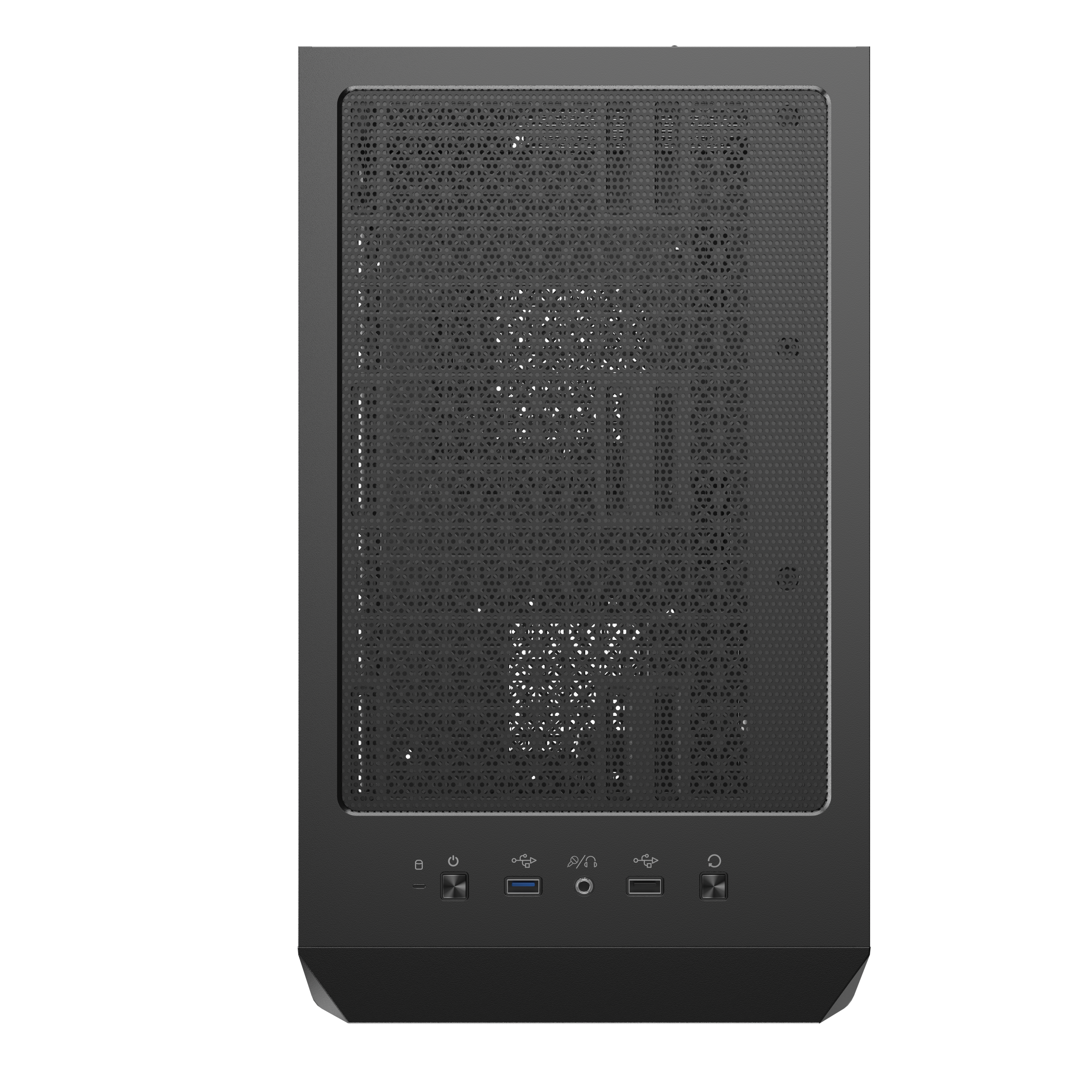 1st Player AY7 ATX M-ATX ITX PC Gaming Case (Black)