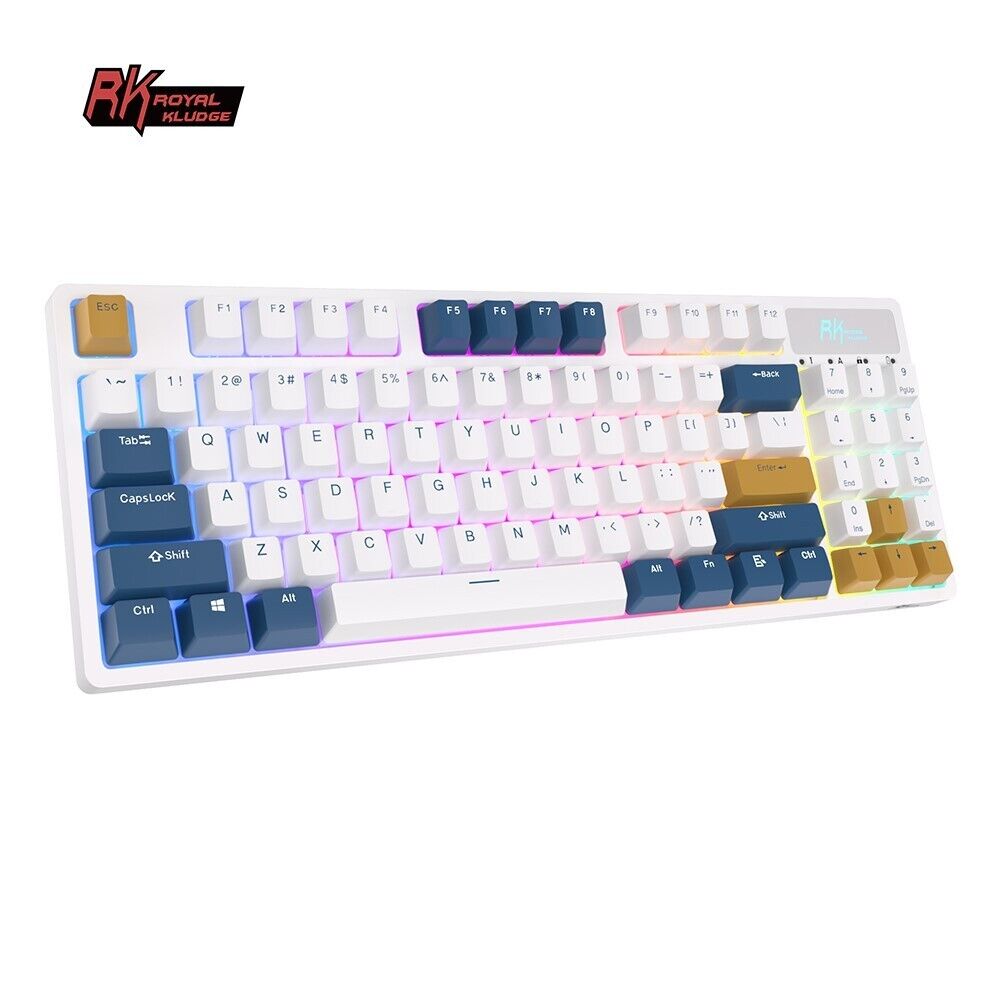 Royal Kludge RK89 Tri Mode RGB Hot Swappable Mechanic Keyboard (Red Switch)