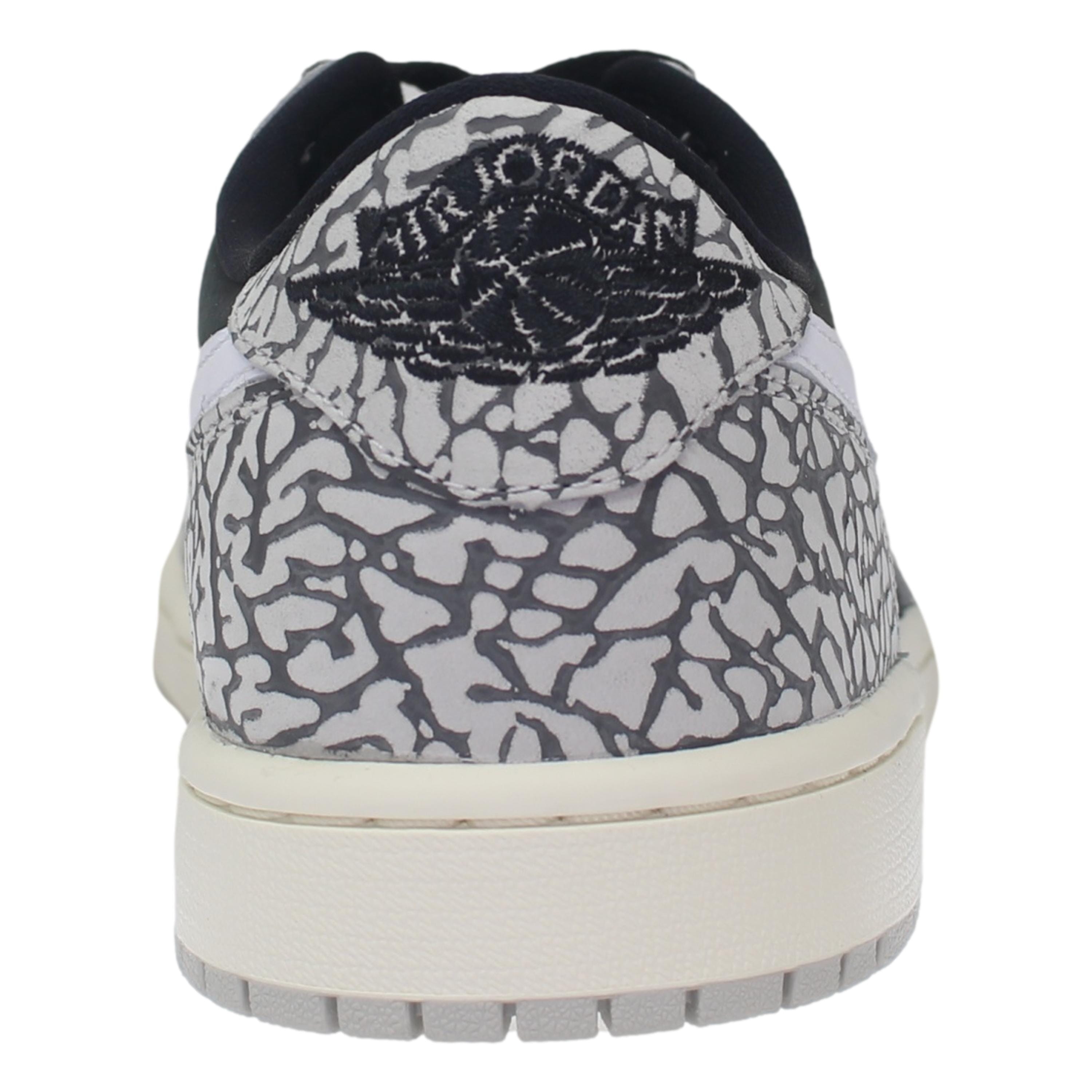 Nike Air Jordan 1 Retro Low OG Black/Muslin-Tech Grey-White  CZ0775-001 Women's