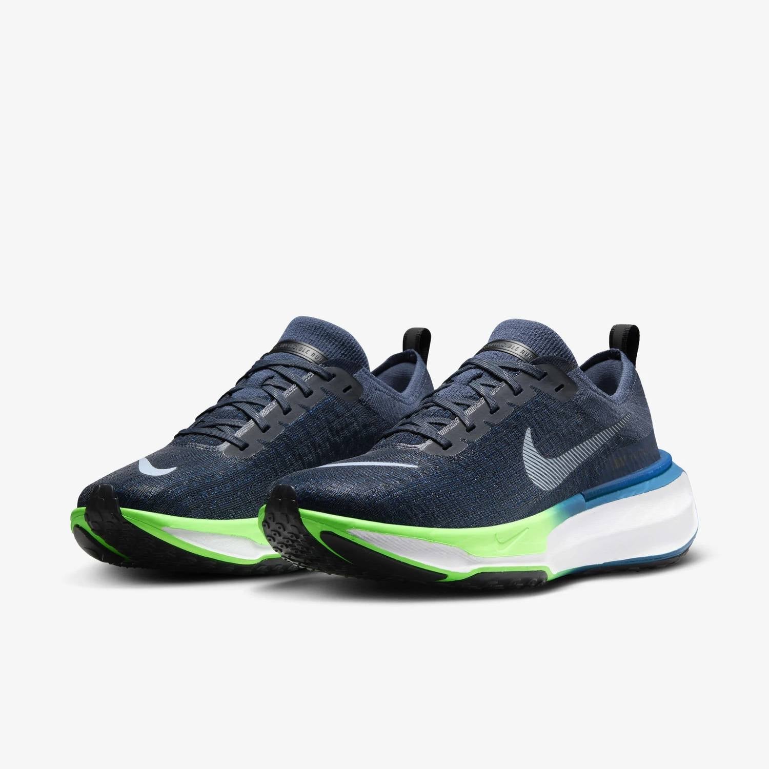 Men's Zoomx Invincible 3 Road Running Shoes In Thunder Blue