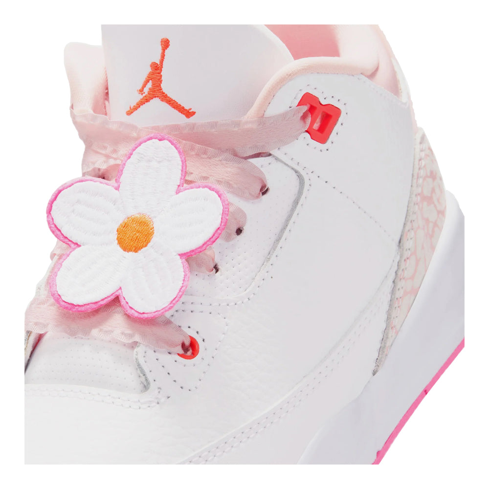 Air Jordan 3 Retro - Spring Flowers - Little Kids' Sneakers