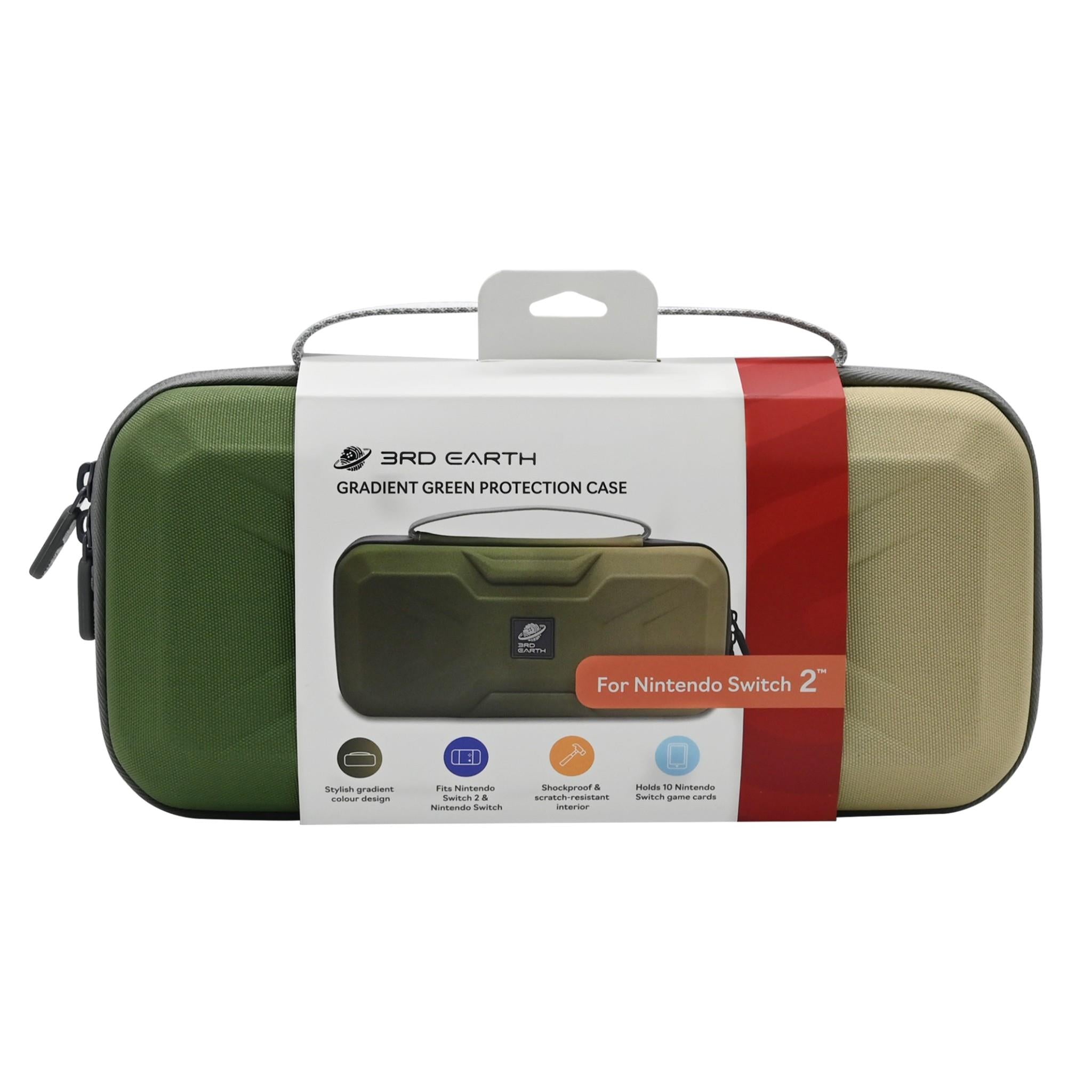 3rd Earth Gradient Green Protection Case for Nintendo Switch 2