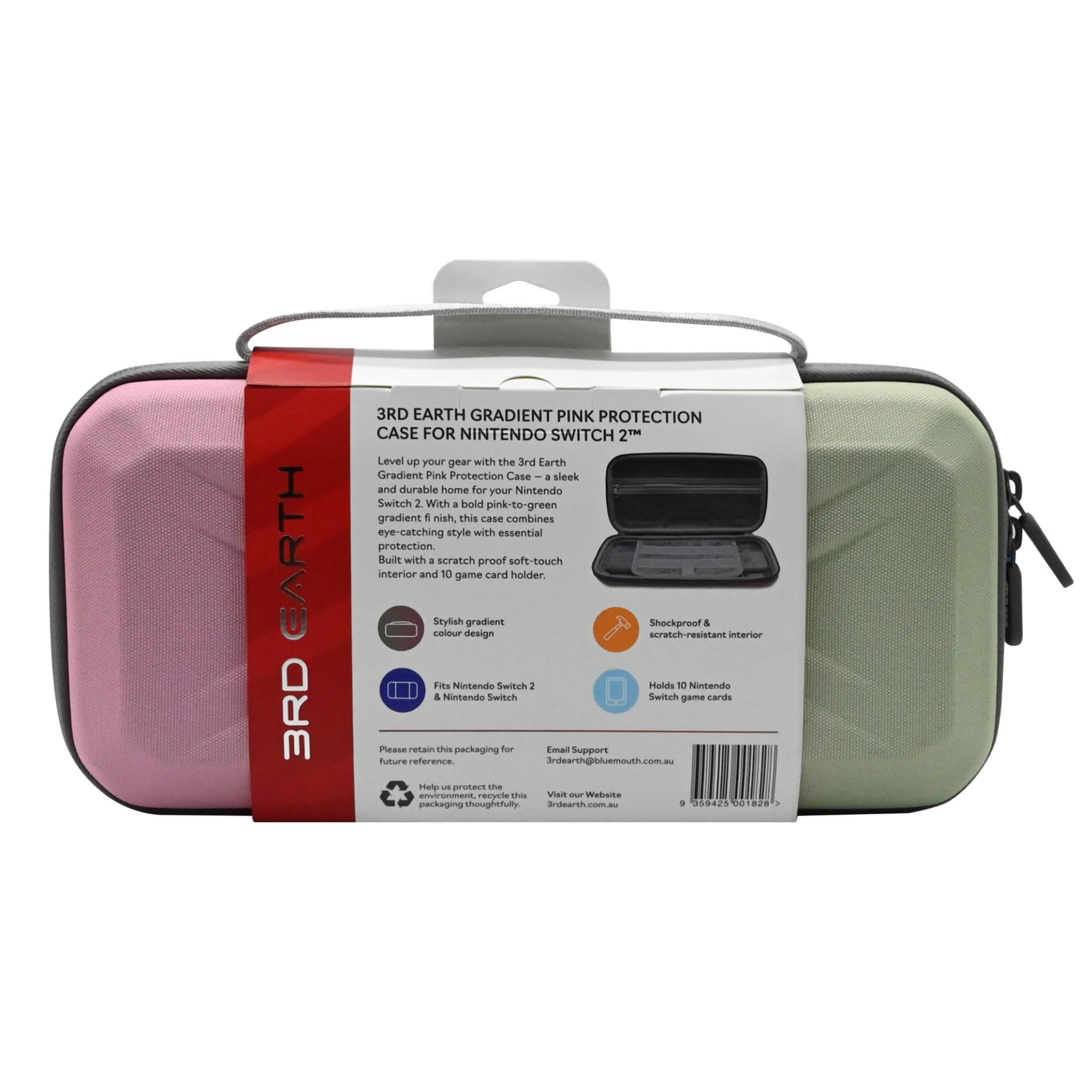 3rd Earth Gradient Pink Protection Case for Nintendo Switch 2