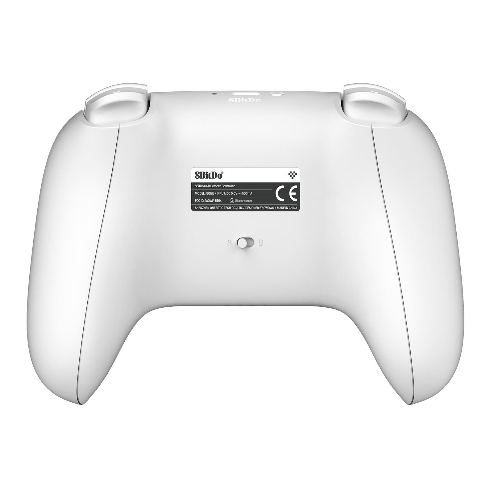 8BitDo 64 Bluetooth Controller (White)