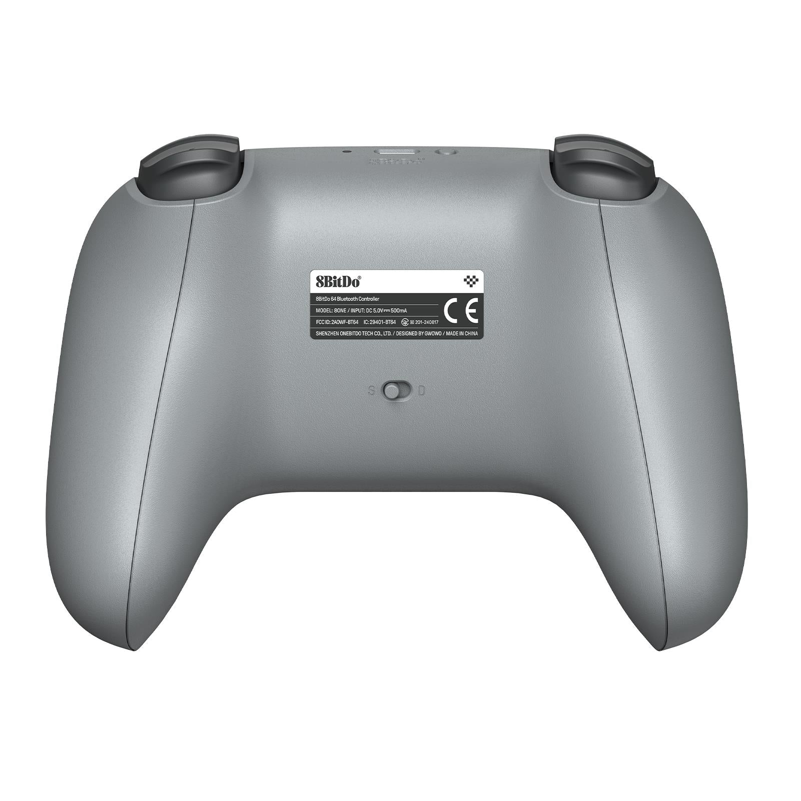 8BitDo 64 Bluetooth Controller (Grey)