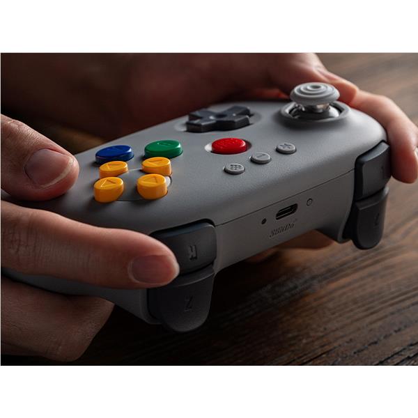 8BitDo 64 Bluetooth Controller (Grey)