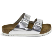 Women's Arizona Soft Footbed Sandals In Silver