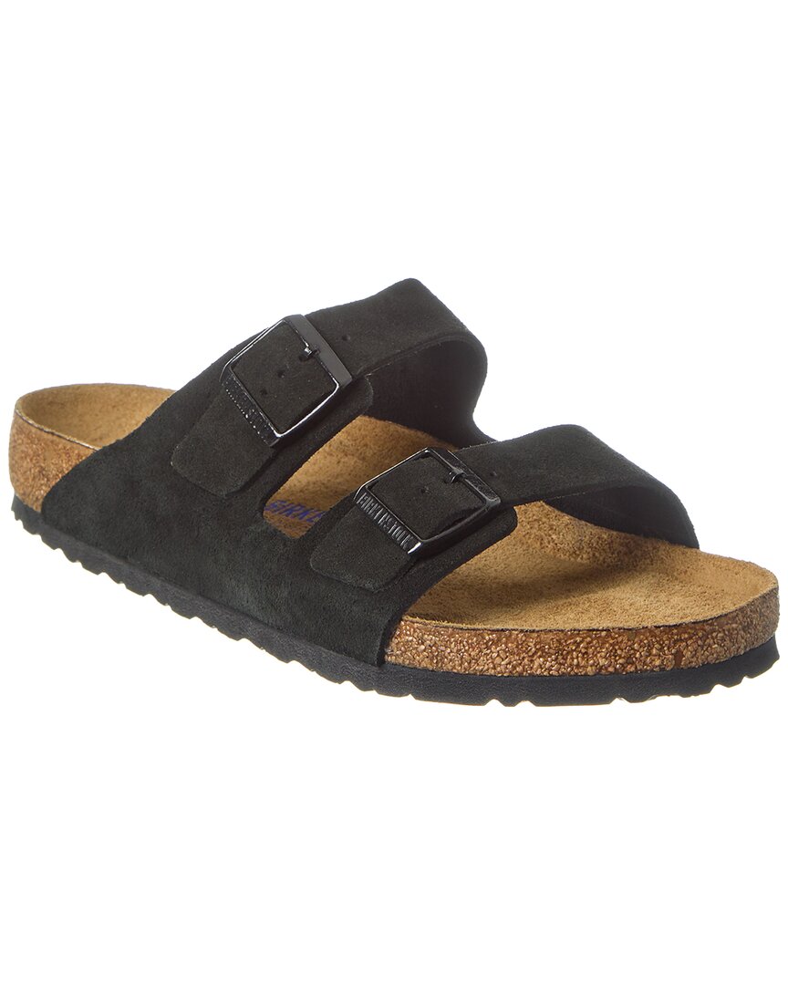 Birkenstock Arizona Soft Footbed Suede Sandal, 41