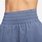 Women's Nike One Shorts Diffused Blue Brief-Lined Ultra High-Waisted SRT619