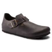 Women's London Oiled Leather Clog In Habana