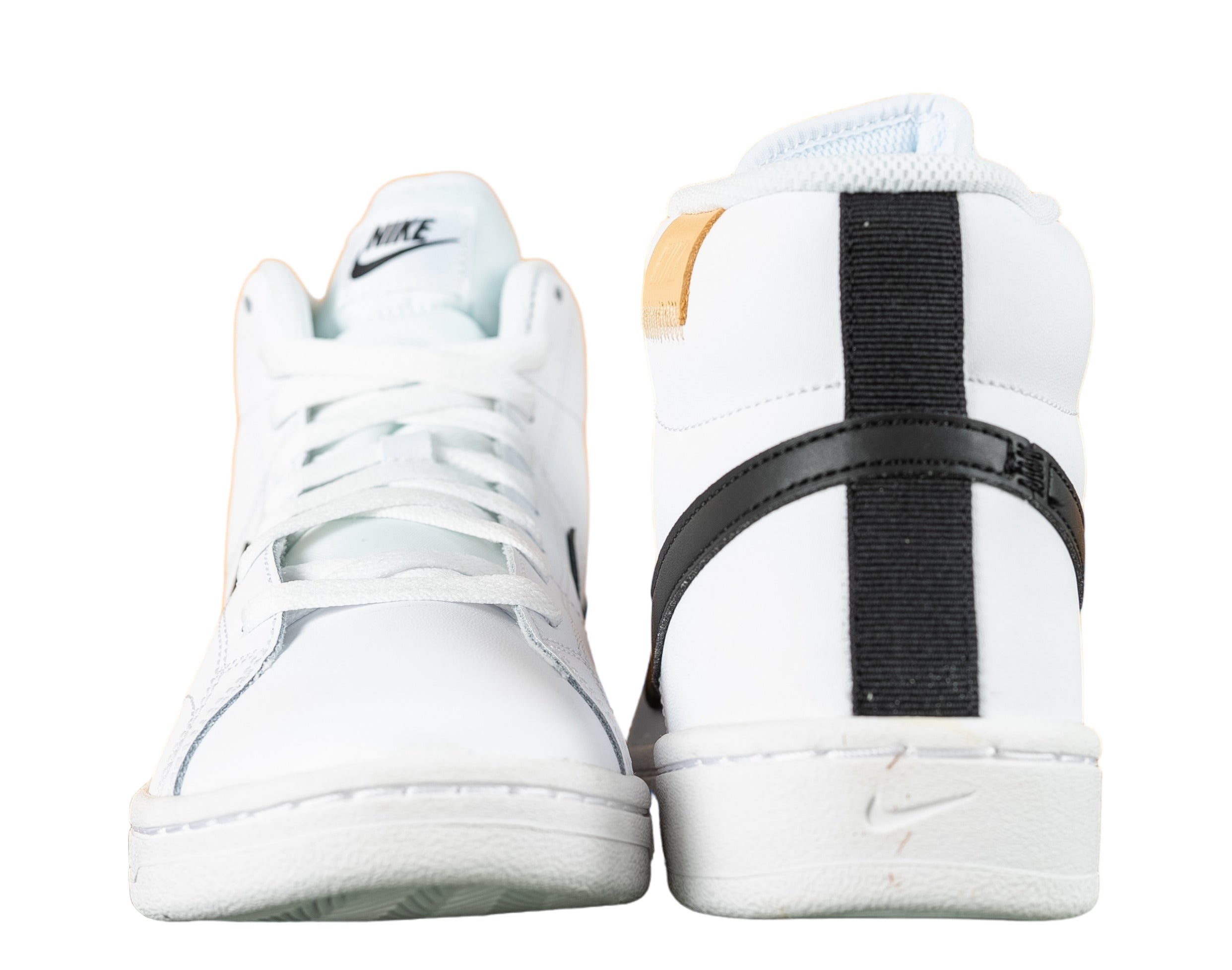 Men's Nike Court Royale 2 Mid Shoes CQ9179-100 White Black