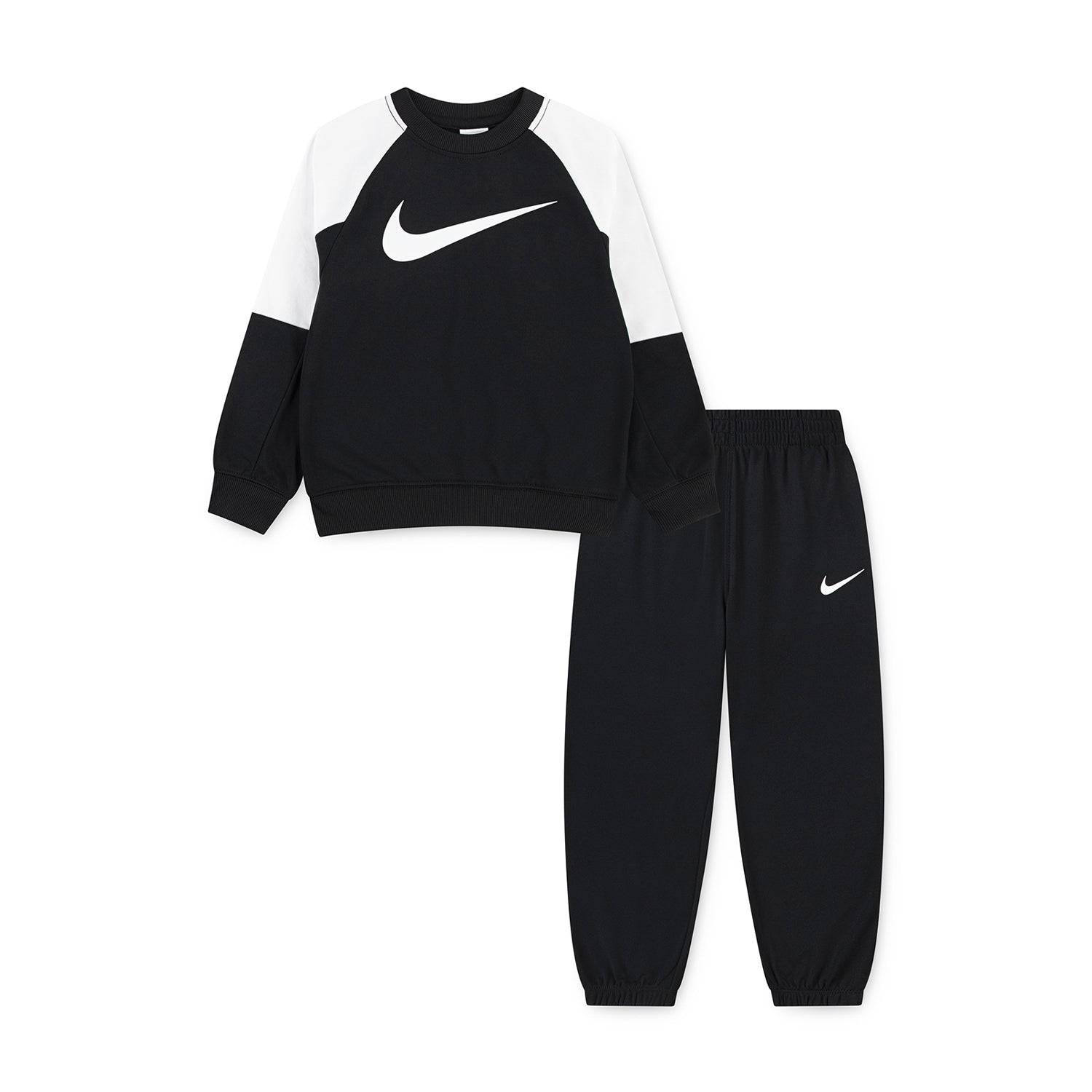 Colorblock Essentials Crew Set - Kids