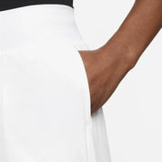 Nike Court Victory Tennis Shorts Women White Elastic Waist Activewear DSGL630