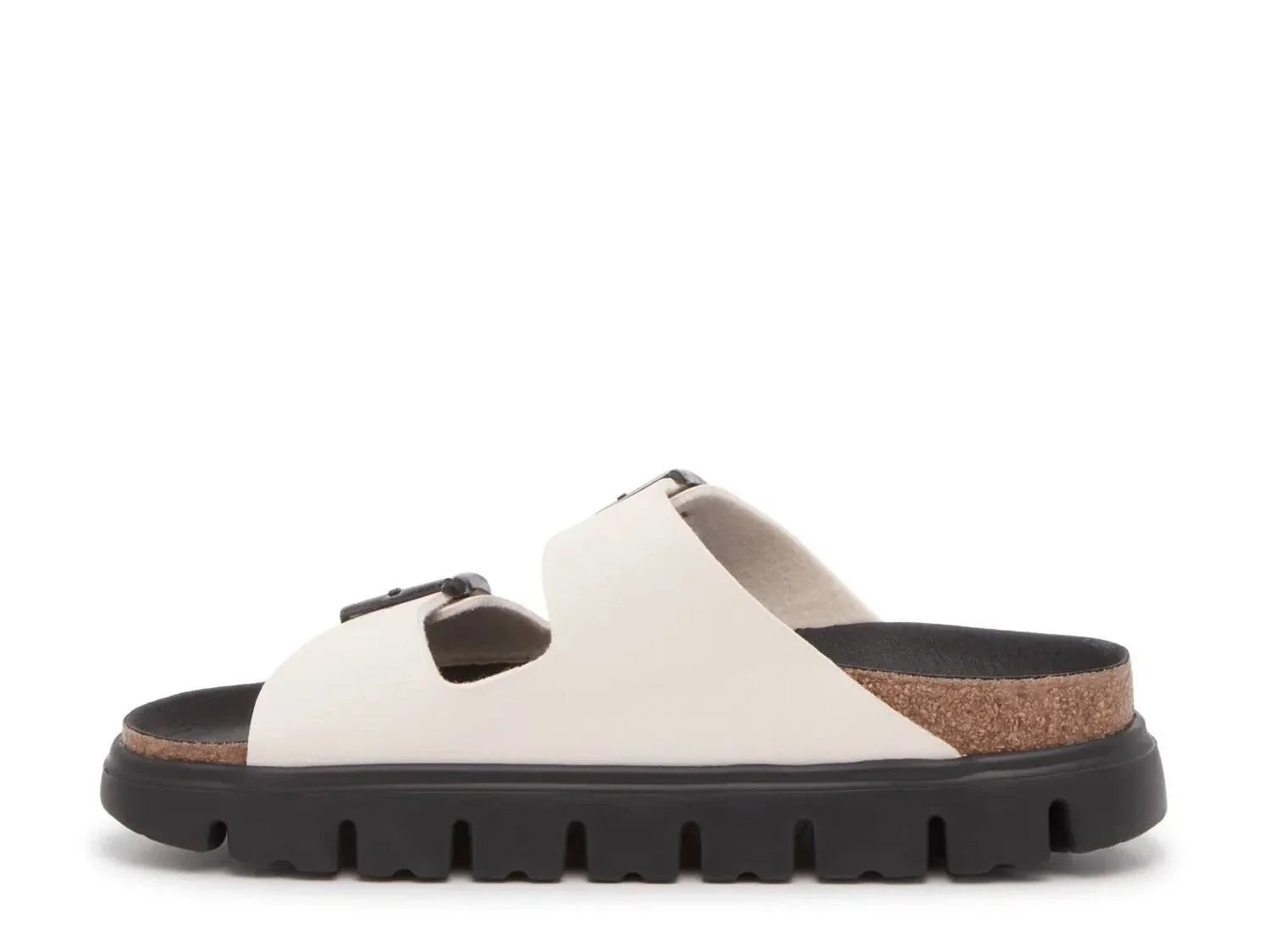 Papillio By Birkenstock Arizona Sandals Beige Platform Slide JZZ1202
