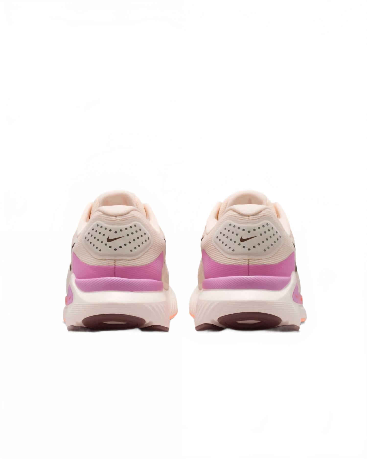 Women's Structure 26 Road Running Shoes In Chalk Light Magenta Orange Pulse Tattoo