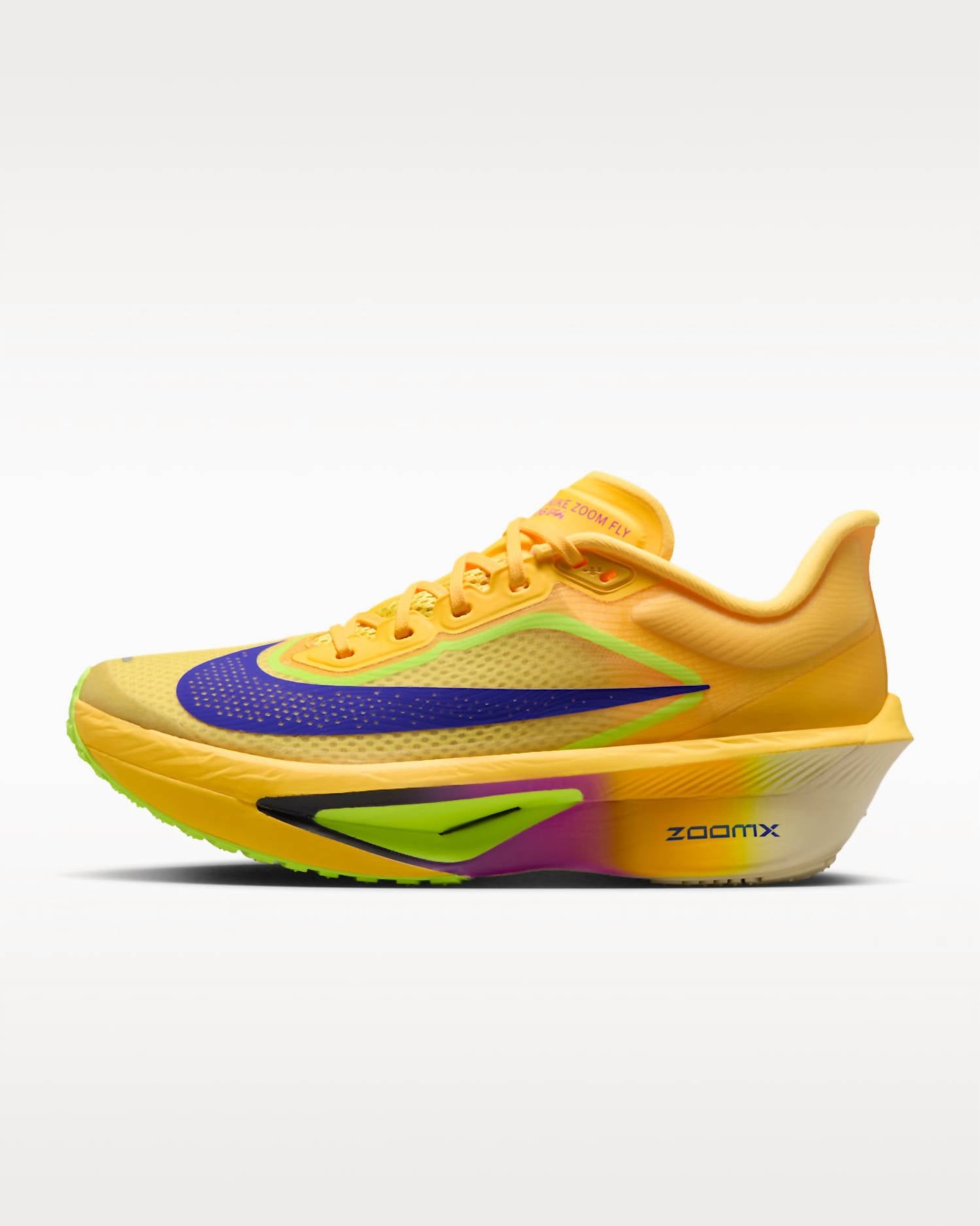 Women's Zoom Fly 6 Road Racing Shoes In Citron Pulse/volt Ice/hyper