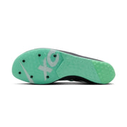 Men's Dragonfly Xc Racing Shoe In Barely Green/metallic Silver-Green Glow