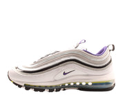 Men's Nike Air Max 97 Airmoji White/Court Purple-Black Running Shoes DD9598-100