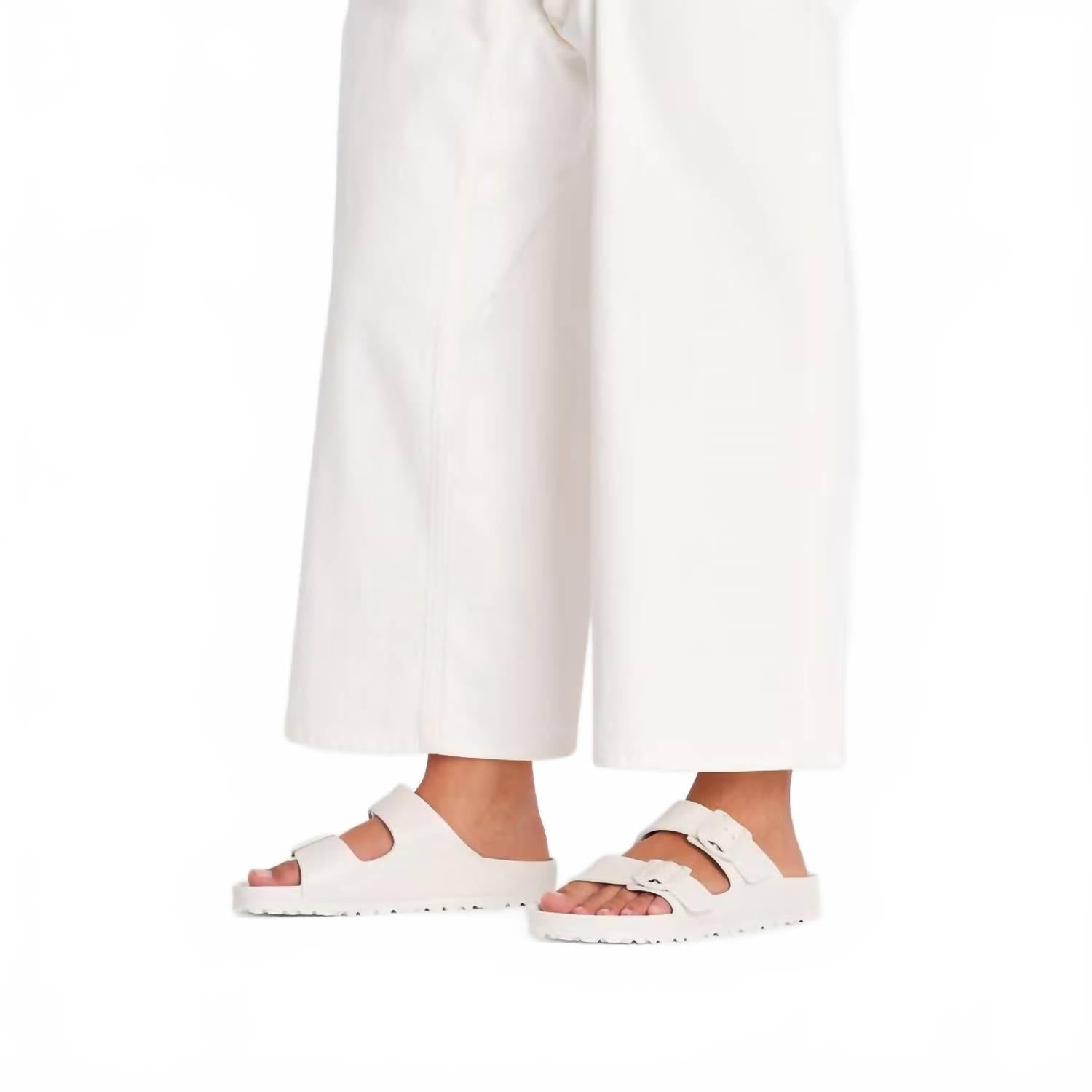 Women's Arizona Eva Sandal In Eggshell