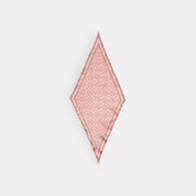 Coach Outlet Signature Silk Diamond Scarf