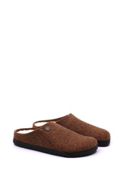 Men's Zermatt Shearling Slippers In Brown