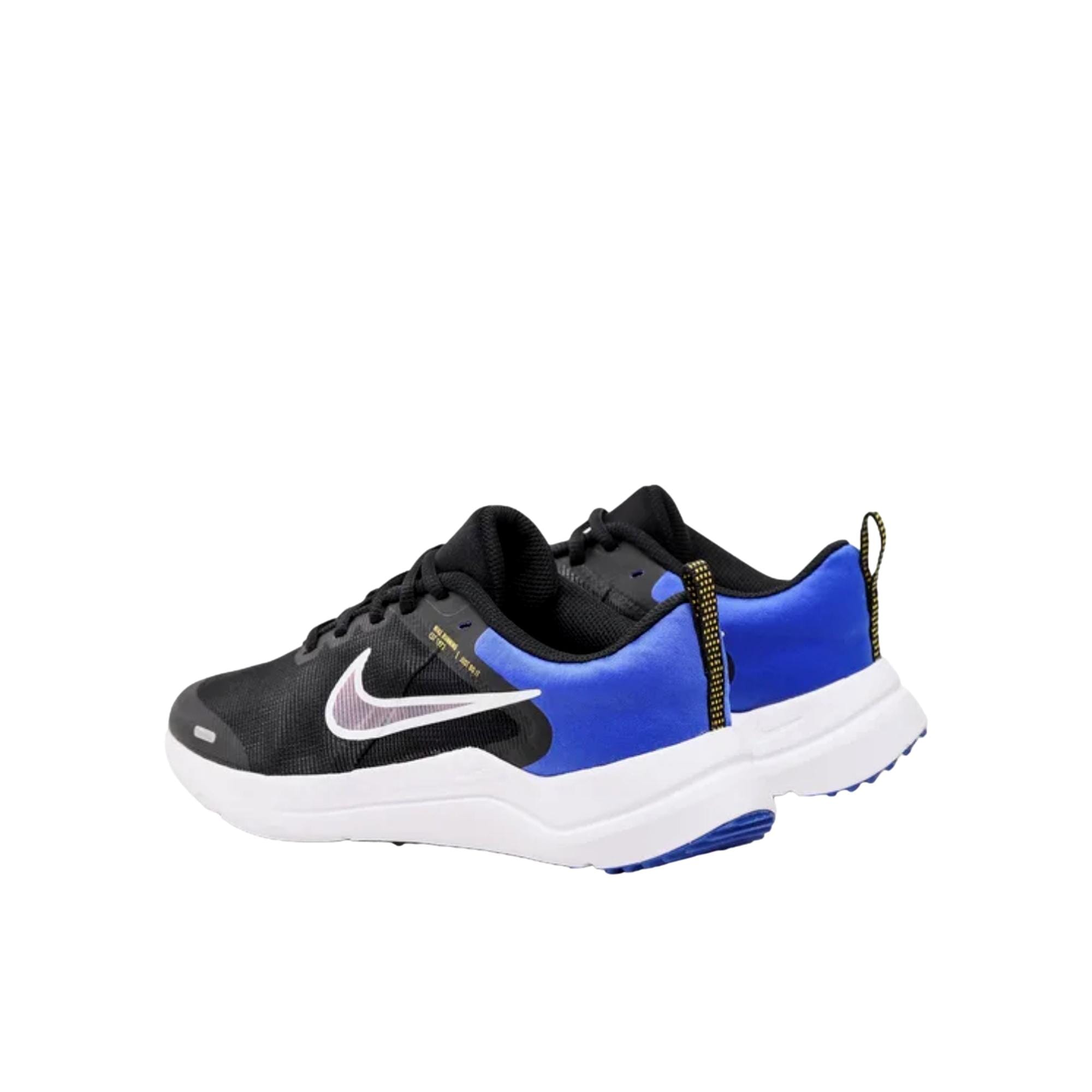 Nike Downshifter 12 Next Nature Black / White - Racer Blue  DM4194-006 Grade-School